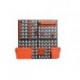Панель инструментальная Blocker Expert с наполнением малая 326х100х326 мм черный/оранжевый