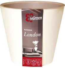 Горшок для цветов London D190 мм, 3,3л