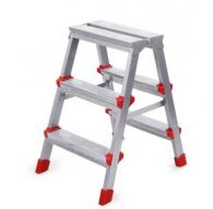 Лестница-стремянка двухсторонняя 3ст. из профильной трубы 40х20мм