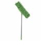 Швабра Флеттер Умничка микрофибра-лапша, телескопическая ручка, длина 130см (20) Зелененая KD-8118
