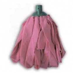 Насадка для мытья пола Умничка микрофибра 140гЮбка лента (50) розовая