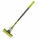 Швабра отжимная Умничка прямая 1 ролик, металлический коллектор, телескопическая ручка, длина 120с