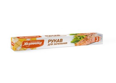 Рукав для запекания ХОЗЯЮШКА Мила 30*300 см, 1шт., в шоу-боксе