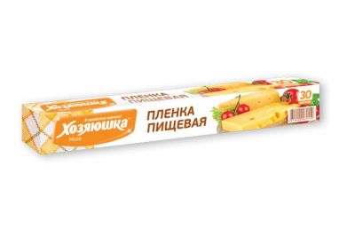 Пленка пищевая ХОЗЯЮШКА Мила в коробке, 30 метров