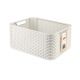 Корзинка прямоугольная 18л NATURAL STYLE M 386*287*170мм Кремовый