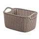 Корзинка 3л XS KNIT 250*175*140мм Темно-коричневый