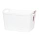 Корзинка 21л RIBBON L 380*290*240мм Белый