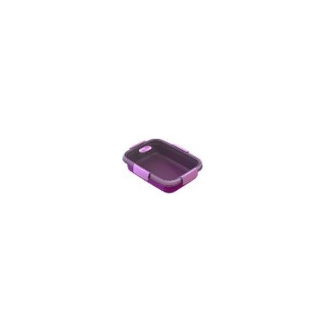 Контейнер пищевой прямоугольный 0,7л TO GO 200*150*50мм Фиолетовый
