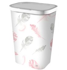 Корзина для белья 60л INFINITY IML 440*350*600мм Перо