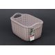 Корзинка 3л XS KNIT 250*175*140мм Фиолетовая пастель