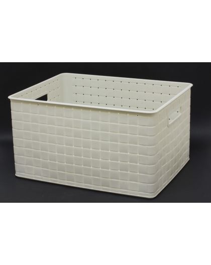 Корзинка L 30л NUANCE 430*330*230мм Бежевый