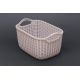 Корзинка 3л XS KNIT 250*175*140мм Фиолетовая пастель