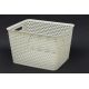 Корзинка L 18л YOUR STYLE 350*300*220мм Кремовый