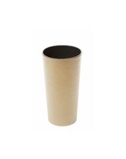 Горшок ЛИЛИЯ ДЖУТО с вкладкой d250*465мм, КОФЕ (CAPPUCCINO)