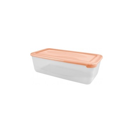 Емкость для хранения пищевых продуктов POLAR прямоугольная 6л персиковая карамель