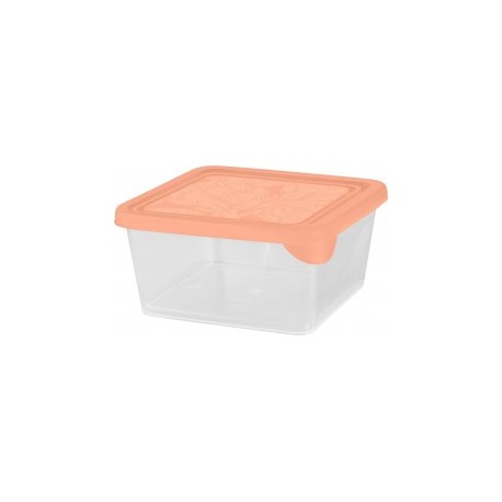 Контейнер для продуктов HELSINKI Artichoke 0,45 л квадратный персиковая карамель