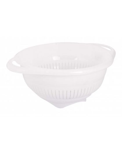 Дуршлаг Д-245мм белый