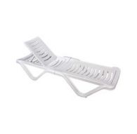 Шезлонг (1920х620х320) белый (уп.1)