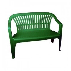 Скамейка со спинкой Престиж (115х60х81) зеленый (максимальная нагрузка - до 212 кг)