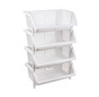 Полка напольная Универсал 4-х секцион. (белый)