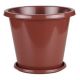 Горшок цветочный 10л (с поддоном) (уп.18)