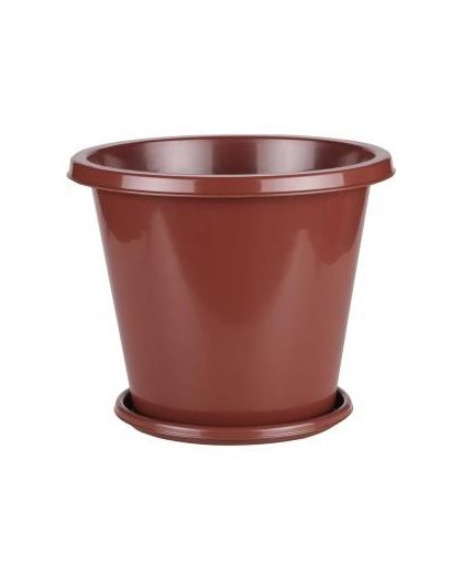 Горшок цветочный 10л (с поддоном) (уп.18)