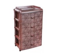 Комод  широкий Лаура 4-х секционный  (венге) 425х560х925 мм