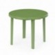 Стол круглый (900х900х750)(зеленый)(уп.1)