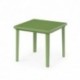 Стол квадратный (800х800х740)(зеленый)(уп.1)
