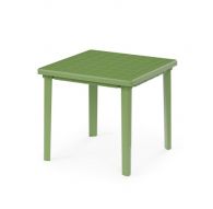 Стол квадратный (800х800х740)(зеленый)(уп.1)