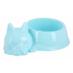 Миска для кошек Мур-Мяу 0,5л.голубой