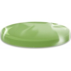 Набор тарелок Grill Party D200 мм 6 шт пастельно-зеленый