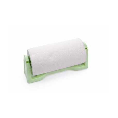 Держатель для бумажных полотенец (салатный) (с полотенцем) 260х95х90 мм