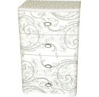 Комод широкий Этро 560х450х885мм слоновая кость