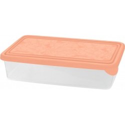 Контейнер для продуктов HELSINKI Artichoke 0,9 л прямоугольный персиковая карамель