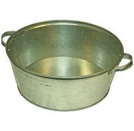 Таз оцинкован. круглый 13л