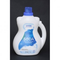 Жидкое средство для стирки белья на основе натуральной соды 3л WHITECAT SODA (упак.4шт)