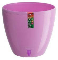 Горшок ДЕКО ТВИН 9 л. (с окошком для проверки уровня воды в дренаже, с пробкой, которая позволяет