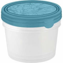 Набор контейнеров для продуктов HELSINKI Artichoke 3 шт 0,75 л круглые голубой океан