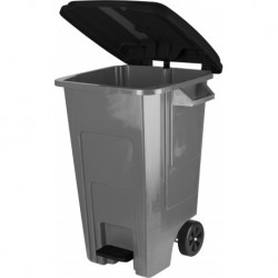 Бак для мусора Freestyle с крышкой на колесах 100 л 535х580х820