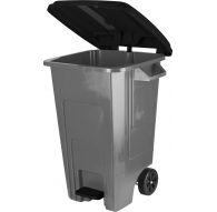 Бак для мусора Freestyle с крышкой на колесах 100 л 535х580х820