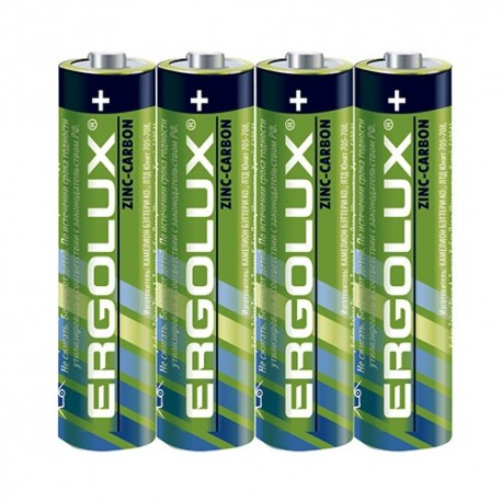 Батарейки солевые Ergolux R 03 SR4 (R03SR4, 1.5В)