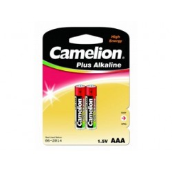 Camelion  LR03  Plus Alkaline BL-2 (LR03-BP2, батарейка,1.5В)
