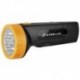 Фонарь Ultraflash LED3829 (фонарь аккум 220В, черн /желт, 9 LED, SLA, пластик, коробка)