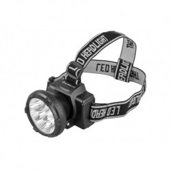 Фонарь Ultraflash LED5363 (фонарь налобн аккум 220В, черный, 9LED, 2 реж, пласт, бокс)