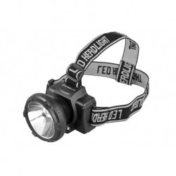 3 Фонарь Ultraflash LED5364 (фонарь налобн аккум 220В, черный, 0,5 Ватт LED, 2 реж, пласт, бокс)