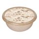 Миска Palermo 3,2л с крышкой с декором (бесцветный флэк)
