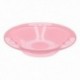 Тарелка детская для вторых блюд на присоске 400мл (Розовый)