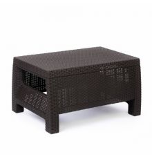 Стол Ротанг-плюс (770х510х420)(мокко)