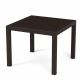 Стол Ротанг-плюс 945х945х740мм(мокко)